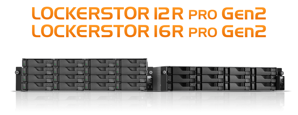  The Lockerstor 12R Pro and 16R Pro Gen2 Bring Rising and Ryzen Speeds!